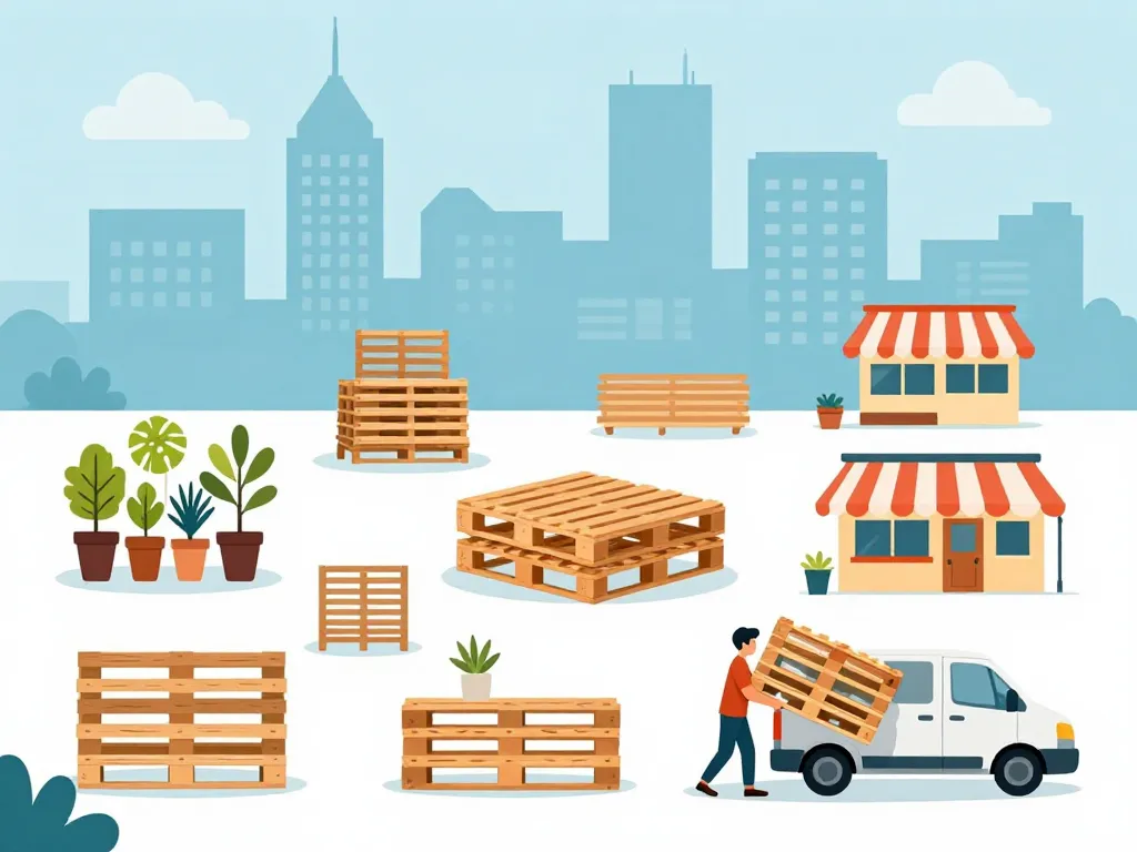 alternatives palette bois gratuite Brico Dépôt lieux