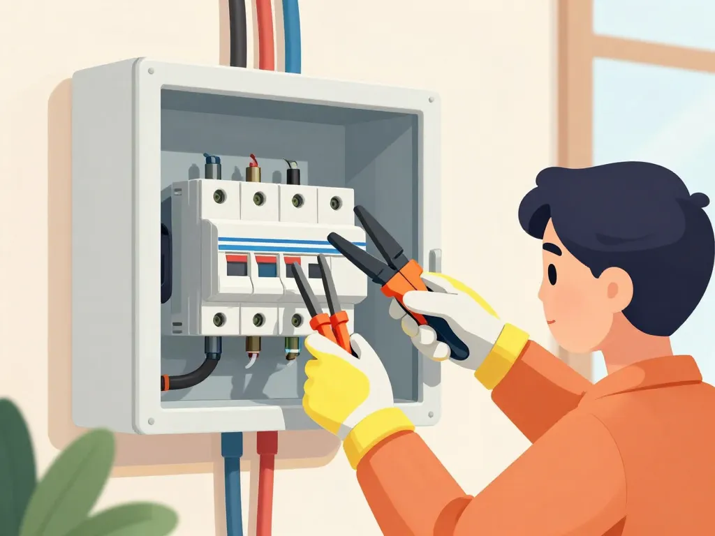 Raccordement branchement VMC sans interrupteur procédure sécurisée