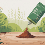 cendre de bois désherbant répandue sur sol naturel