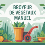 Fabriquer un broyeur de végétaux manuel, outils et plans en situation