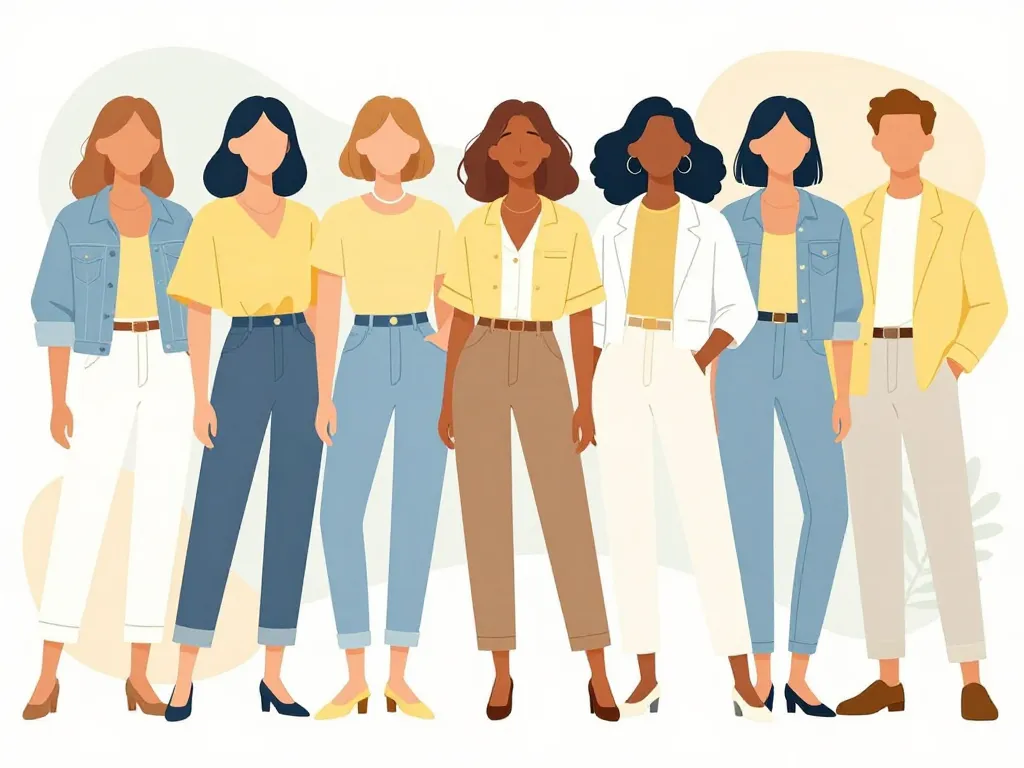 tenue moderne jaune pale mode fashion