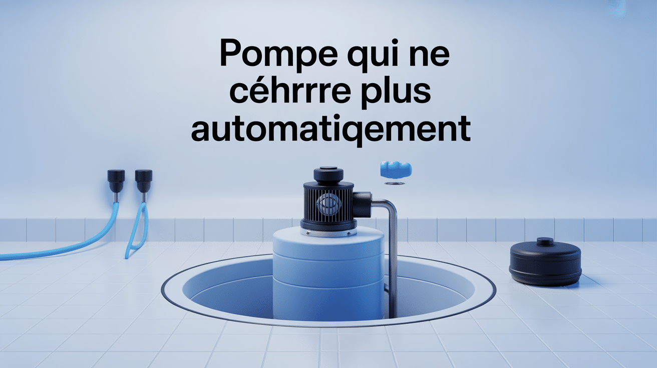 ma pompe ne démarre pas automatiquement illustration panne pompe