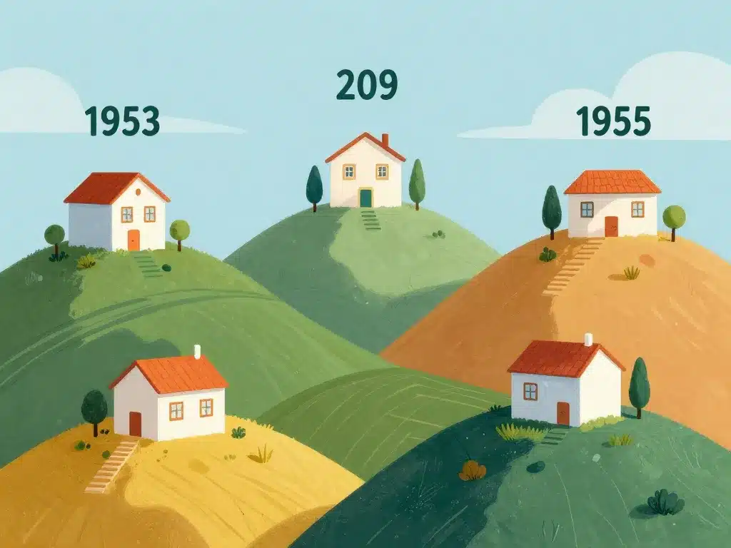 maison portugaise sur collines représentatives du budget