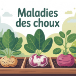 maladie des choux photos illustration comparatif