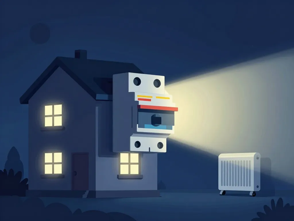 mon disjoncteur général saute sans raison la nuit coupure électrique heures creuses