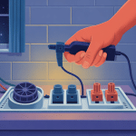 mon disjoncteur général saute sans raison la nuit tableau électrique lumière tamisée