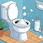 nettoyer sanibroyeur bicarbonate de soude illustration centrale ambiance propre