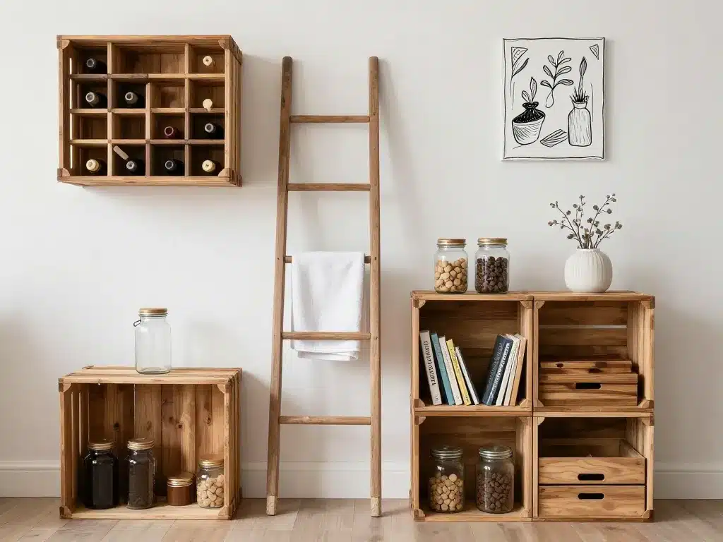 objets détournés de leur fonction en décoration intérieure