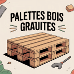 palette bois gratuite Brico Dépôt ambiance bricolage