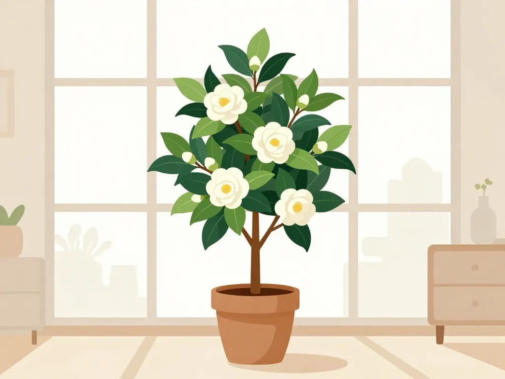 peut on garder un camelia à l'intérieur conditions lumière ambiance