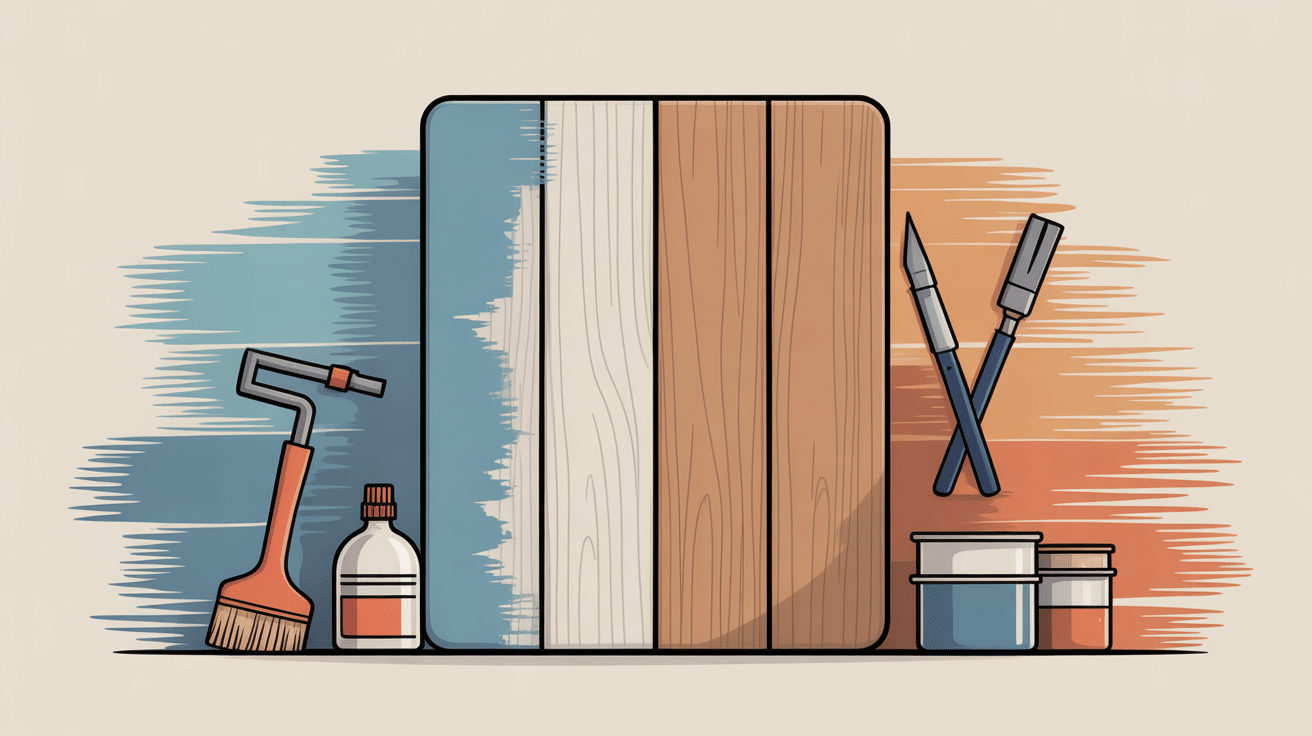 peut on mettre de la lasure sur de la peinture bois illustration