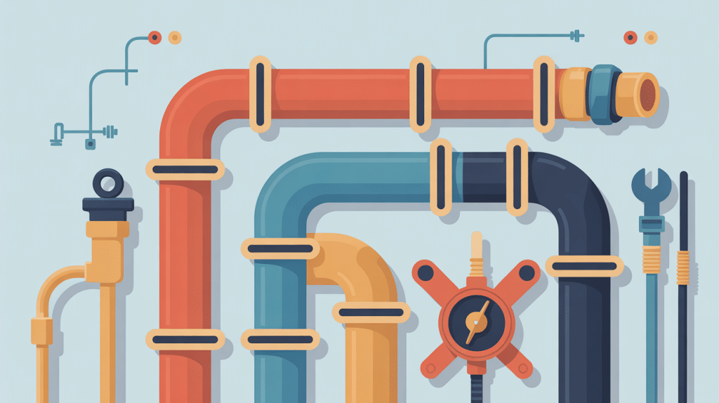 illustration plomberie 15 21 tuyaux et raccords