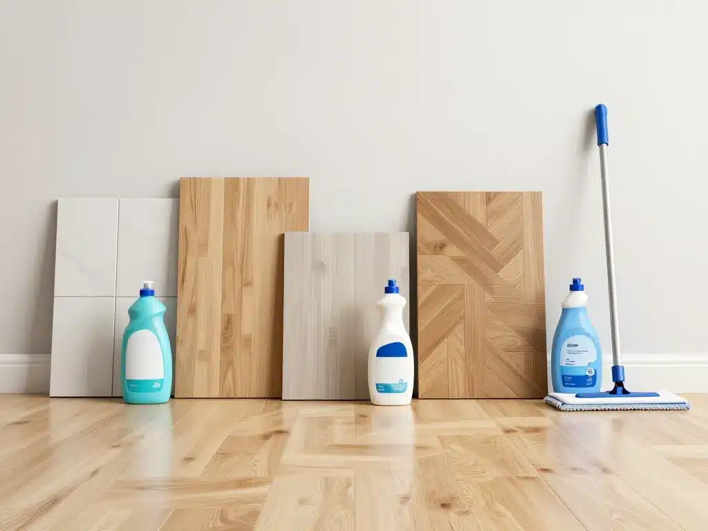 produit serpillère choix selon type de sol