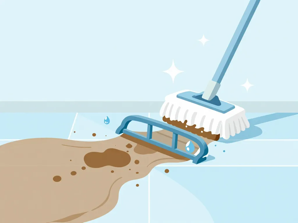 produit serpillère action détachante sur sol propre