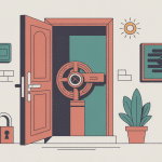 schema fonctionnement serrure 3 points illustration principale