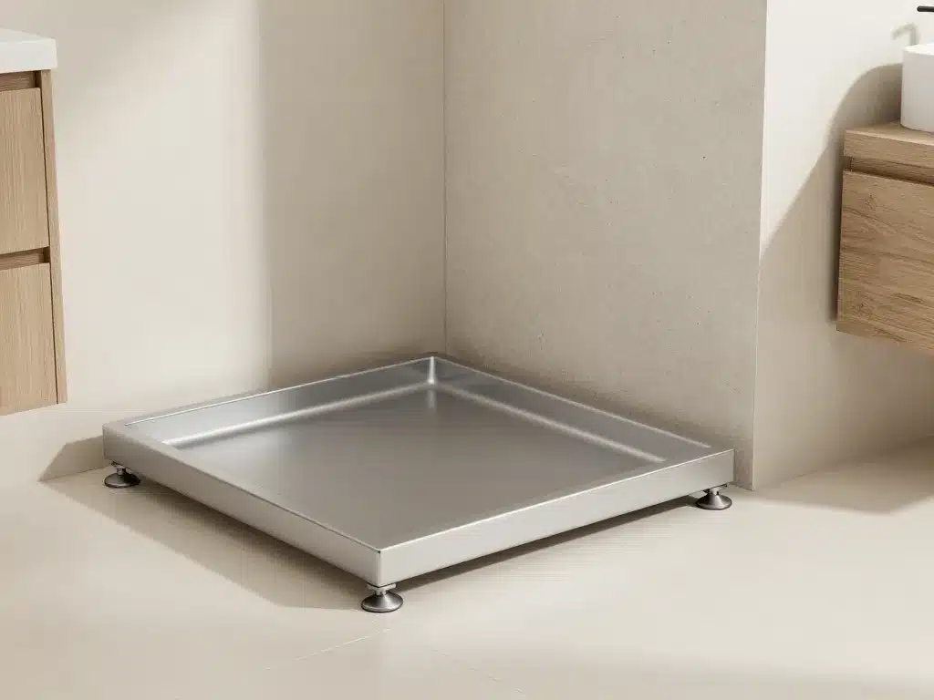 sur quoi poser un receveur de douche installation technique supports