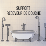 sur quoi poser un receveur de douche illustration des différents supports