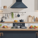 taille plan de travail cuisine mise en valeur moderne