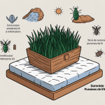 terre de sommières punaise de lit boîte sur matelas