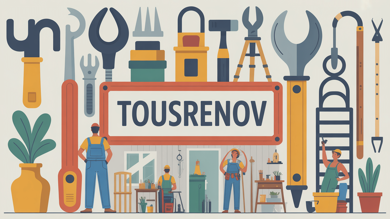 tousrenov image vectorielle rénovation maison