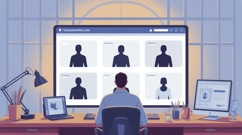 Illustration travauxdepro.com choisir pro travaux plateforme devis