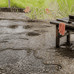 hydroway problème flaques terrasse bouchée