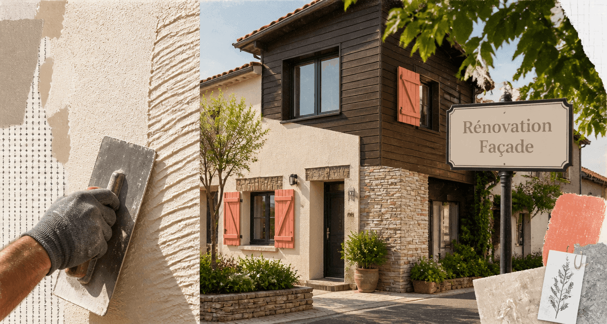 solutions rénover ou embellir façade maison rénovée