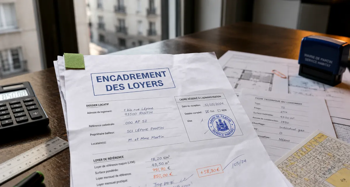Encadrement des loyers pantin : plafonds, calcul et recours