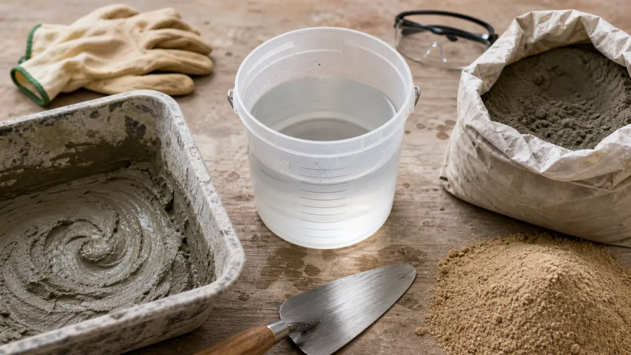 Comment faire du ciment : dosage sable et erreurs à éviter, mortier et truelle