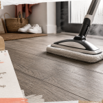 Peut-on utiliser un nettoyeur vapeur sur parquet stratifié : test des joints, sol presque sec