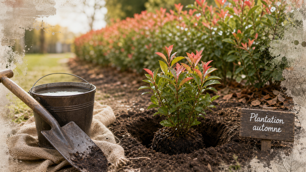 Quand planter photinia : plantation en automne