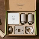 Thermostat Netatmo prix : starter pack et accessoires sur table