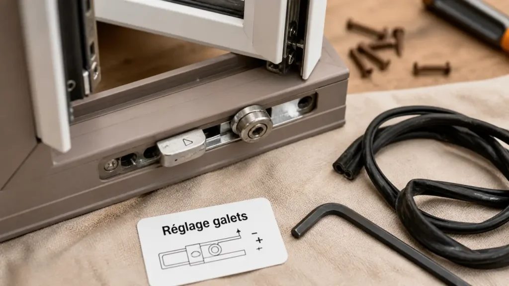 Fenêtres PVC en mode hiver : le réglage qui use les joints plus vite