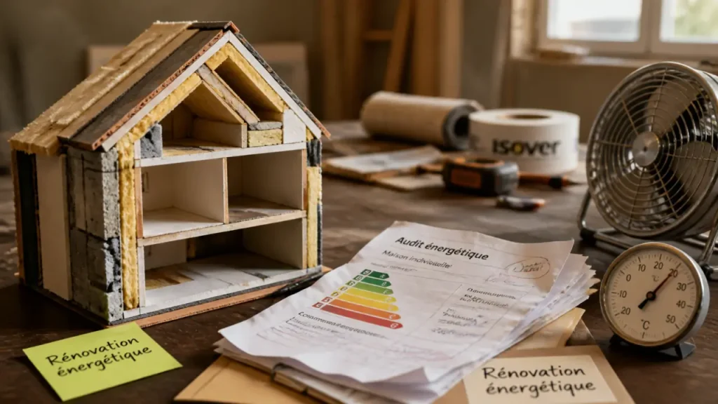 Rénovation énergétique maison : isoler d’abord, chauffer juste et éviter les travaux inutiles