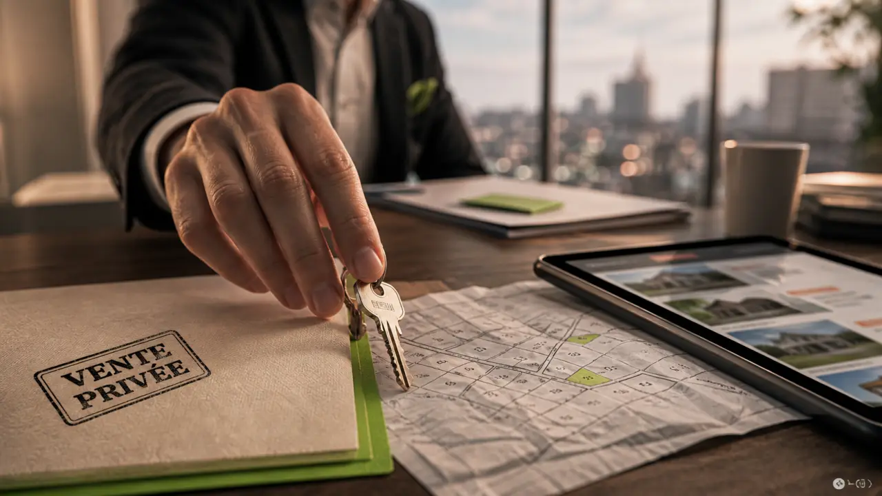 Vente privée immobilier : clés et exclusivité, DPE avant visite