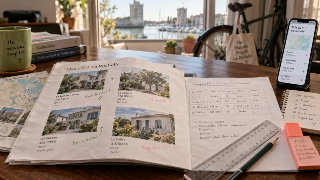 Acheter une maison à La Rochelle : les critères qui font vraiment varier le prix