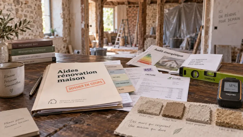 Rénover une maison ancienne : le diagnostic et l’ordre des travaux protègent votre budget