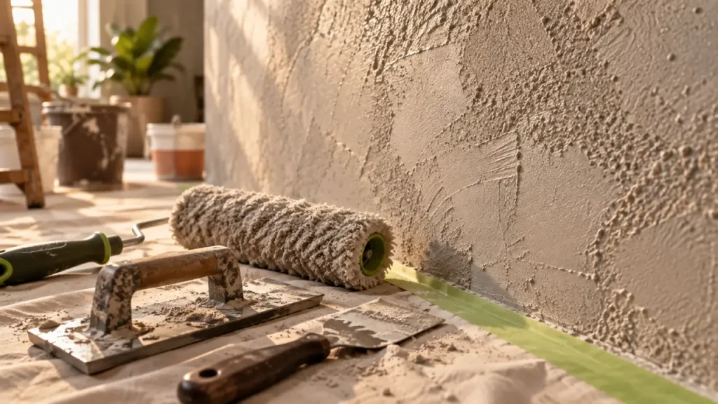 Peinture relief murale : choisir la bonne texture sans sacrifier l’entretien