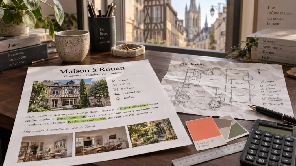 Acheter une maison à Rouen : prix, secteurs et points à vérifier
