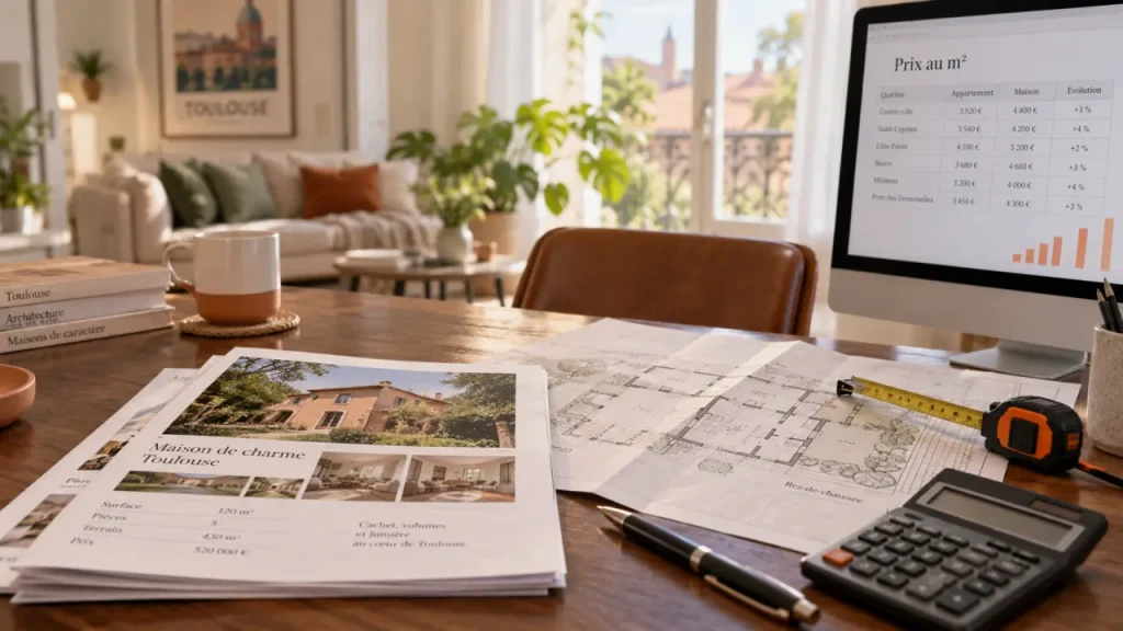Acheter une maison à Toulouse : le quartier, le jardin et le garage font la différence