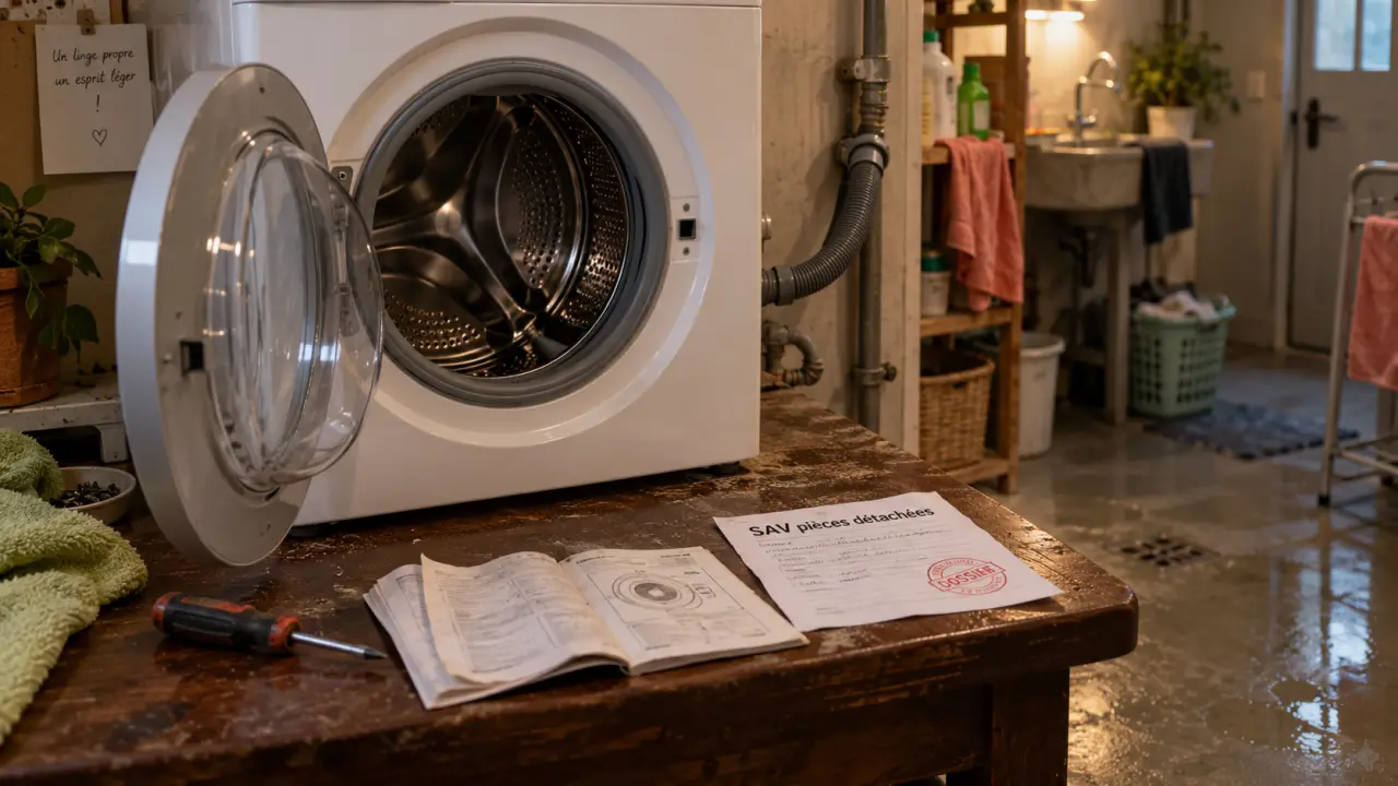 Marque de lave-linge à éviter : signes avant achat, lave-linge ouvert et SAV pièces détachées